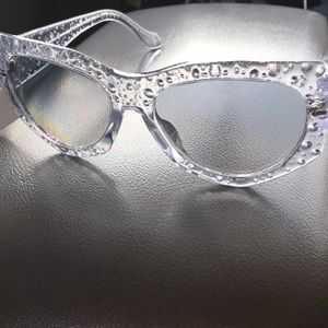 Balenciaga Clear Bubble Glasses (Women’s)